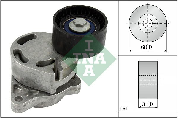 WILMINK GROUP Натяжная планка, поликлиновой ремень WG1253489